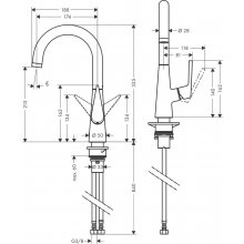 Virtuvinis maišytuvas Hansgrohe Talis M51...