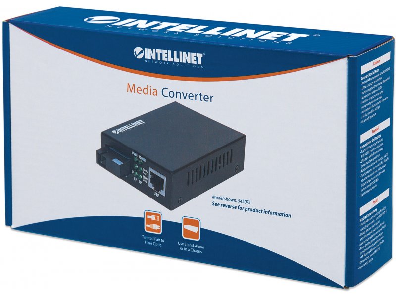 Intellinet Medienkonverter Gigabit SFP 100m 510493