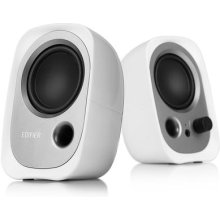 Edifier R12U Silver, White Wired 4 W