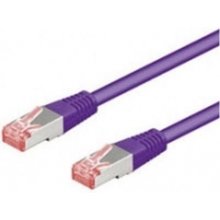 Goobay CAT 6 S/FTP CU 2m Violet