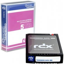 Tandberg RDX Cartridge 5 TB, removable disk...