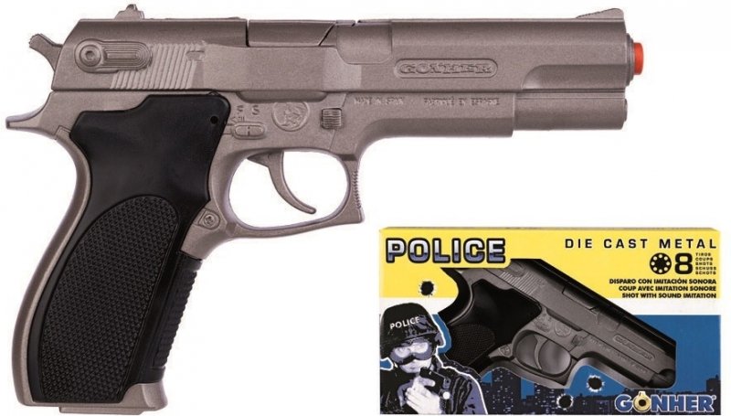 Pulio Police gun metal GONHER 45 0 15545 0 OX.ee