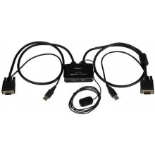 STARTECH 2PORT CABLE KVM WITH VGA USB AND...