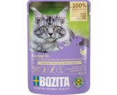 BOZITA Pouch Senior 8+ Extra chicken in...