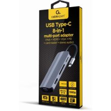 Gembird A-CM-COMBO8-02 laptop dock/port...
