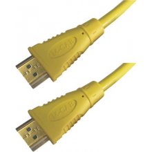 M-CAB HDMI CABLE 4K30HZ 2M YELLOW W/ETHERNET...