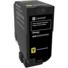 Lexmark RETURN-TONER CARTRIDGE YELLOW 7K...