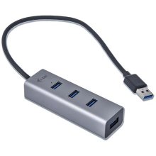 I-TEC Metal USB 3.0 HUB 4 Port