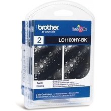 Brother Patrone LC-1100HYBKBP2 Twin Pack mit...