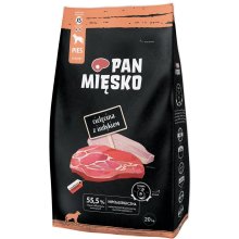 PAN MIĘSKO Veal with turkey XS - dry dog...