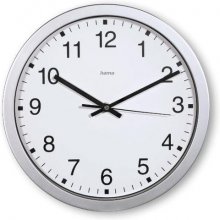 Hama Mallorca Quartz clock Round Silver...