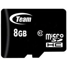 Mälukaart TEAM GROUP Micro SDHC Class 10 8GB...