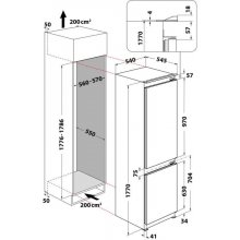 Külmik WHIRLPOOL ART65021 BI Refrigerator