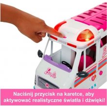 Mattel Barbie 2-in-1 Ambulance Playset, Toy...