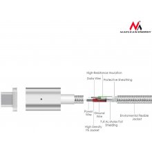 Maclean кабель USB Type-C magnetic...