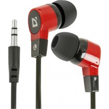 Wired earphones BASIC 619 black-red