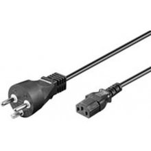 Goobay 93618 power cable Black 2 m IEC C13