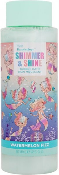 Shimmer and store shine bubble bath