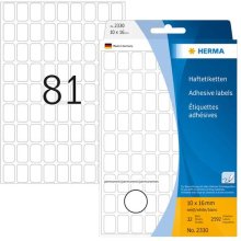 Herma Vielzwecketiketten weiß 10x16 mm...