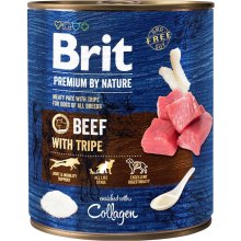 Brit Premium By Nature Beef with Tripes 800g