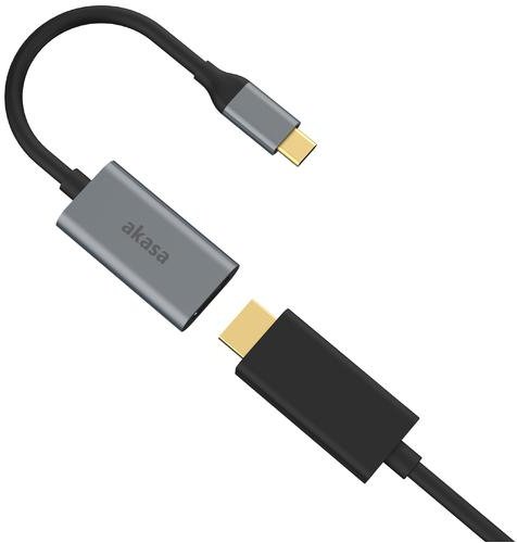 Akasa Usb Type C To Hdmi Adapter Ak Cbca24 18bk Ox Ee
