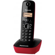 Panasonic Phone cordless, red