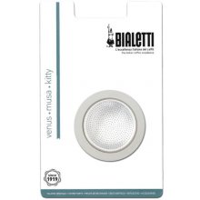 Bialetti Silicon gasket + 1 filter Inox 4...
