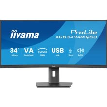 Iiyama ProLite XCB3494WQSU-B1 computer...