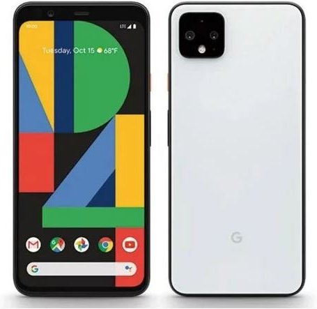 Google Pixel 4 64gb Android Clearly White Ga01188 De 01 Ee