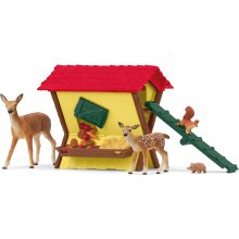 SCHLEICH FARM WORLD Кормление лесных зверей
