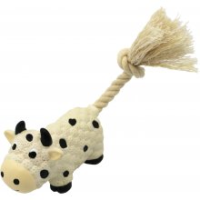 HIPPIE PET Toy for dogs COW with rope...