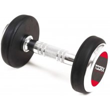 TOORX Professional rubber dumbbell 14kg