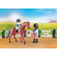 Playmobil 71238 Riding Stable construction...