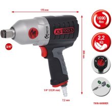KS Tools 515.3785 power screwdriver/impact...