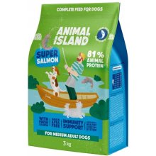 ANIMAL ISLAND Super salmon - dry dog food -...