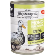 Wiejska zagroda Monoprotein Duck - wet cat...