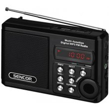 Sencor SRD 215 B radio Analog Black