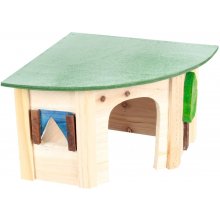 Flamingo wooden rodent house 26x19x12.5