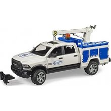 BRUDER RAM 2500 service truck with crane and...