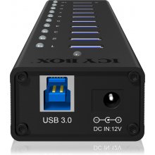 RaidSonic | 10 port USB 3.0 Hub | Icy Box...