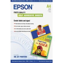 Epson Self-Adhesive Photo Paper - A4 - 10...