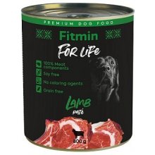 FITMIN for Life Lamb Pate - Wet dog food -...