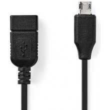Nedis CCGP60515BK02 USB cable 0.2 m USB 2.0...