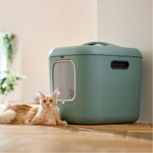 Rotho Biala XL green - cat litter box