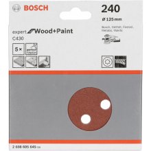 Bosch Sanding Pad C 430 D125MM Wood Grit 240...
