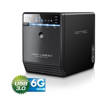 Fantec QB-35US3-6G black 4x3,5 SATA HDD...