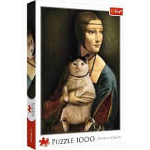 TREFL Puzzle 1000 pcs Lady with a Cat