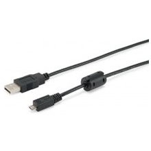 Equip Kabel USB-A 2.0 -> micro B St/St 1.00m...