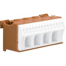 Hager KN18P terminal block Brown, White