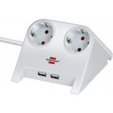 BRENNENSTUHL Tischsteckdose 2x 2-USB Ports...